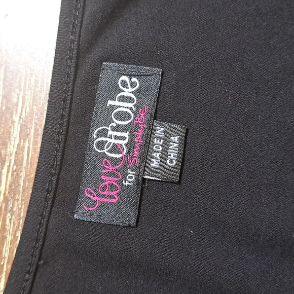 Lovedrobe Women’s Top Tank Gold Sequin Front Black Back Sleeveless Scoop Size 14 - Picture 5 of 10